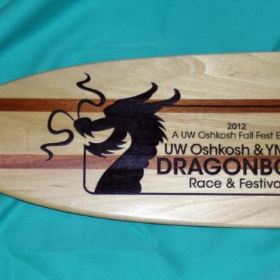 Engraved Dragonboat Paddle