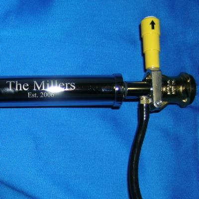 Engraved Keg Pump