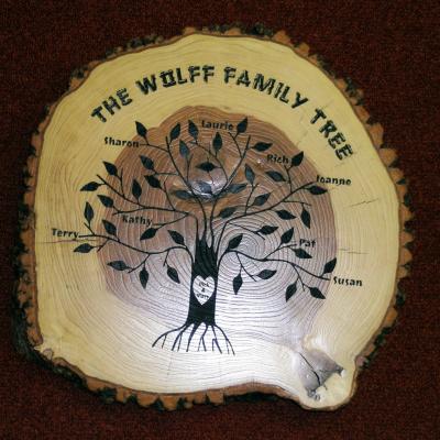 Family Tree Plaque